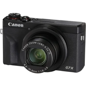 canon g7x Black mark iii digital camera with lens extended – canon powershot g7 x mark iii