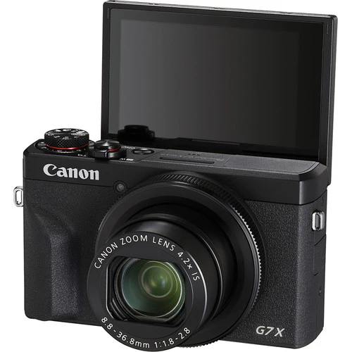 Canon PowerShot G7 X Mark III Digital Camera – Black | 20.1MP 4K